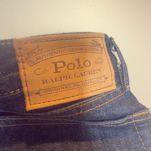 Polo Ralph Lauren Men’s Jeans 40x30 Dark Wash Classic Straight Denim - Picture 5 of 7